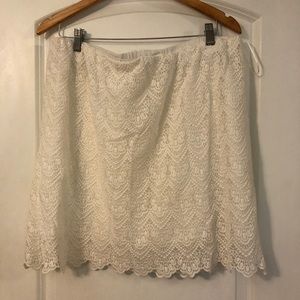 Skirt lace